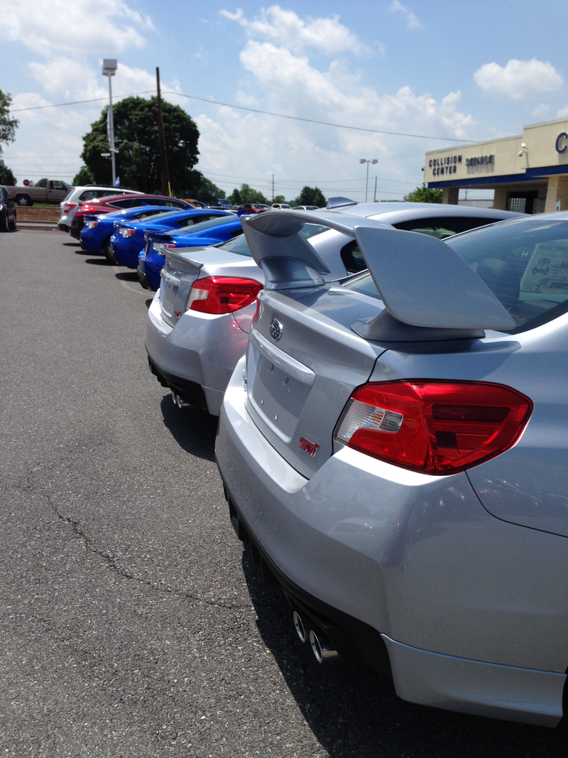 Illustration for article titled First Look: 2016 Subaru WRX STI